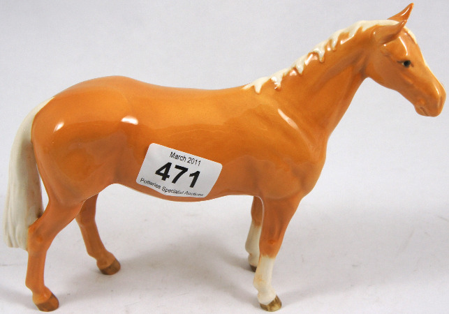 Beswick Huntsmans Horse Palomino