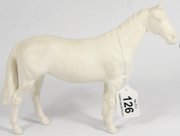 Beswick Huntsman's Horse White Matt