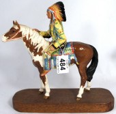 Beswick Indian on skewbald Hor