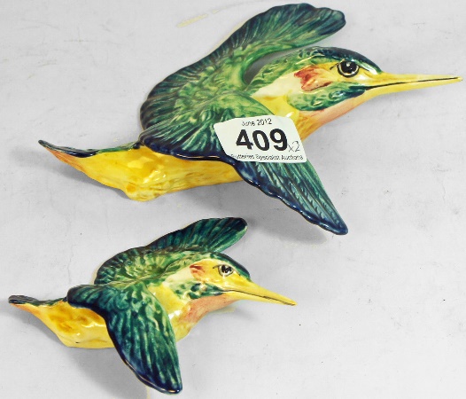 Beswick Kingfisher Wall Plaques