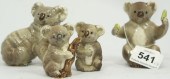 Beswick Koala Bear Family comp