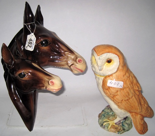 Beswick Large Barn Owl 1046B and