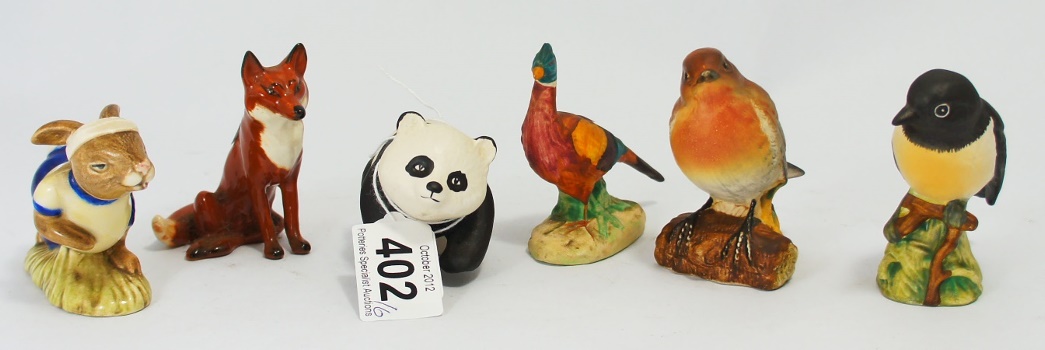 Beswick matt Panda Cub 1815