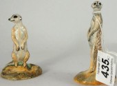 Beswick Meerkat Standing and M