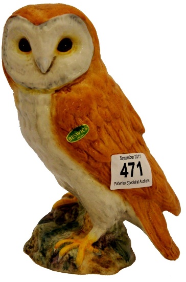 Beswick Model of a Barn Owl 1046