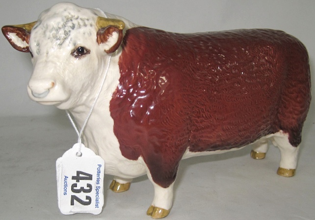 Beswick Model of a Hereford Bull