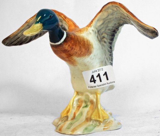 Beswick Model of a Mallard Settling
