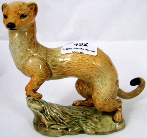 Beswick model of a Stoat in