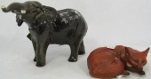 Beswick Model of Curled Fox 10
