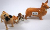 Beswick Model of Large Pug Dog