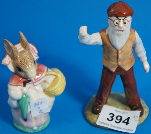 Beswick Mr McGregor BP10b & Mrs