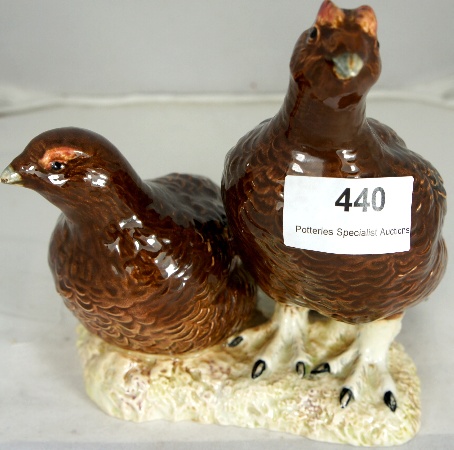 Beswick pair Grouse 2063