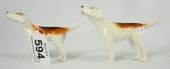 Beswick Pair of Foxhounds 941