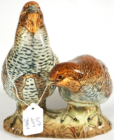 Beswick Pair Partridges 2064