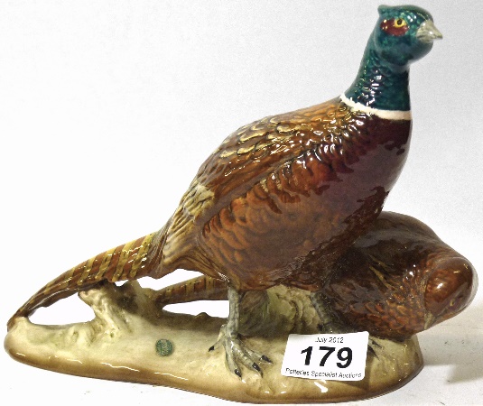 Beswick Pair Pheasants 2078 (tiny