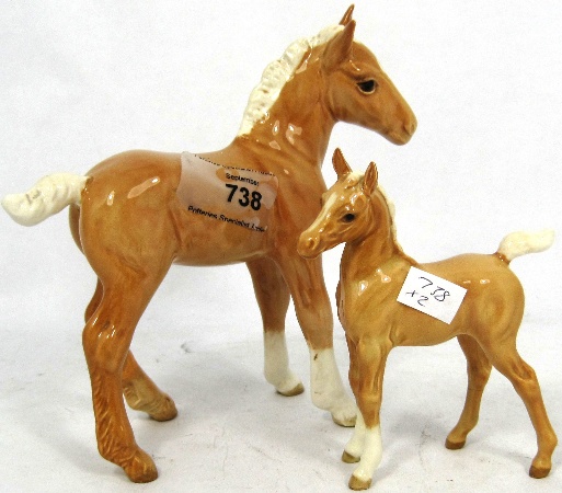 Beswick Palomino Large Shire Foal