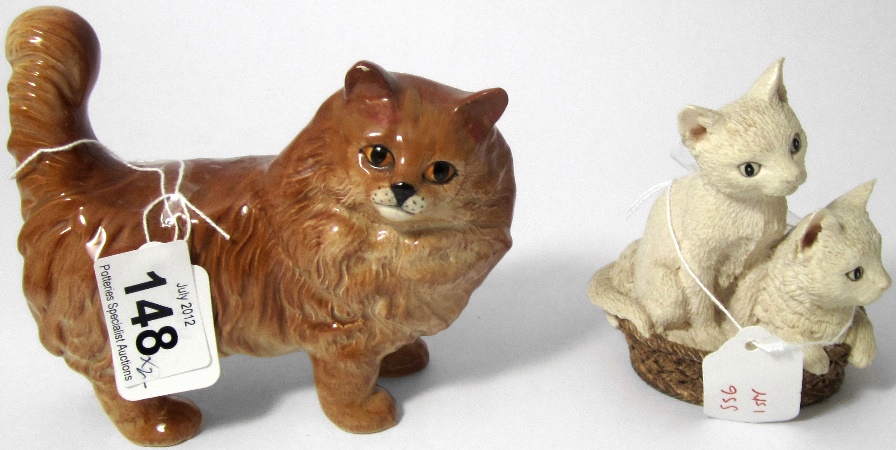 Beswick Persian Cat Standing 1898