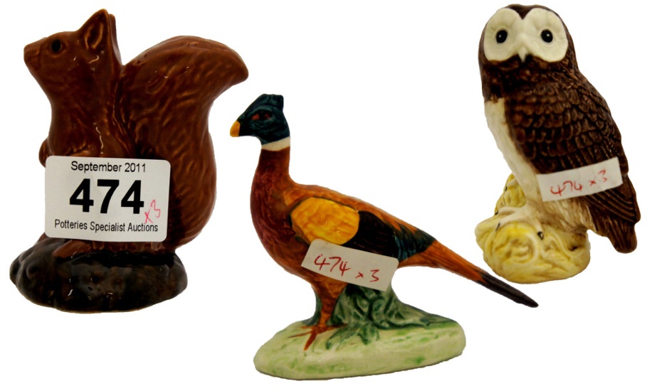 Beswick Pheasant 767B Tawny Owl