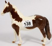 Beswick Pinto Brown and White