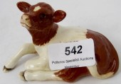 Beswick Red Fresian Calf 2690