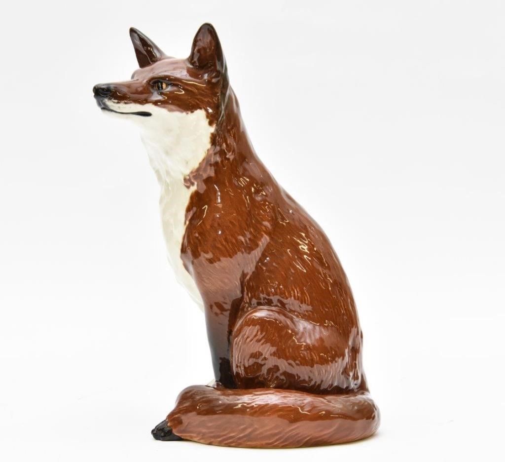 Beswick seated fox, model #2348,