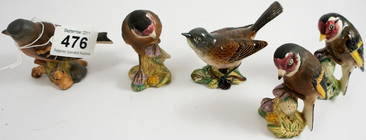 Beswick Set of 5 Birds including