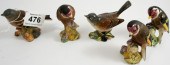 Beswick Set of 5 Birds includi