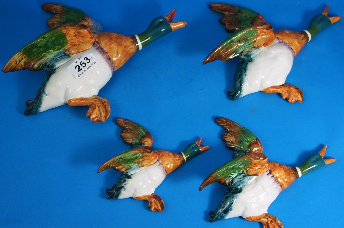 Beswick Set Of Mallard Wall Plaques