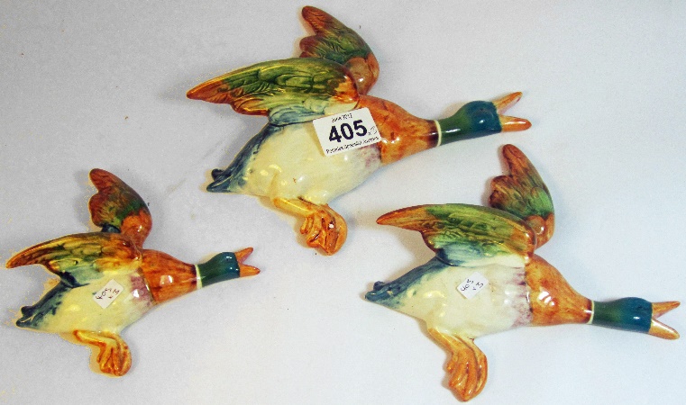 Beswick Set of Three Mallard Duck