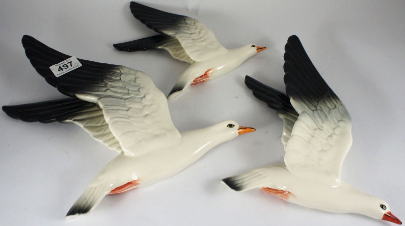 Beswick Set of Three Wallplaques as