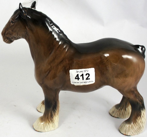 Beswick Shire 818 (broken right ear