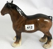 Beswick Shire 818 (broken righ