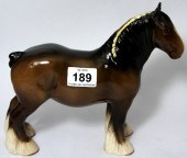 Beswick Shire 818 Brown Gloss