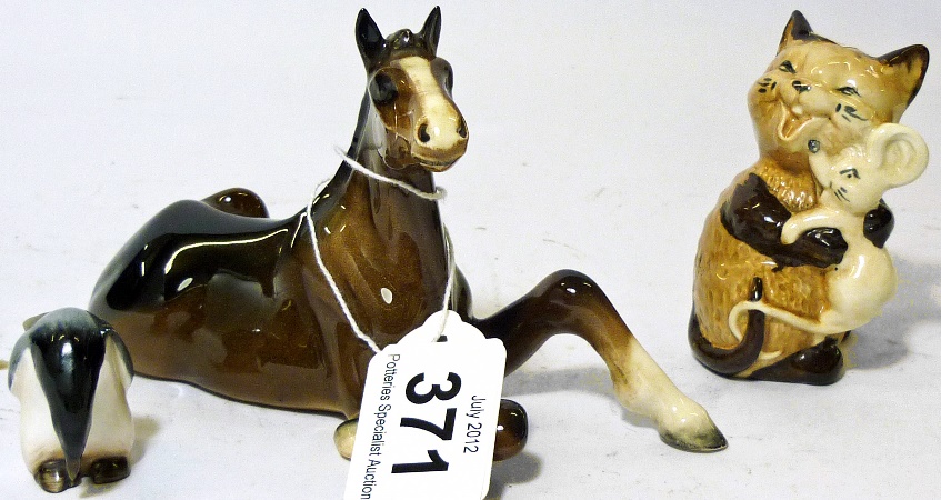 Beswick Shire Foal 260 Comical