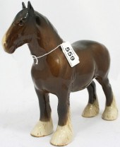 Beswick Shire Mare 818 in Brow