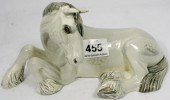 Beswick Shire Mare Lying in Gr