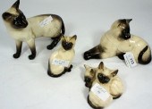 Beswick Siamese Cat Standing 1