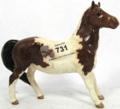 Beswick Skewbald Girls Pony 14