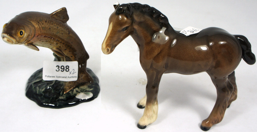 Beswick Small Shire Foal 1053