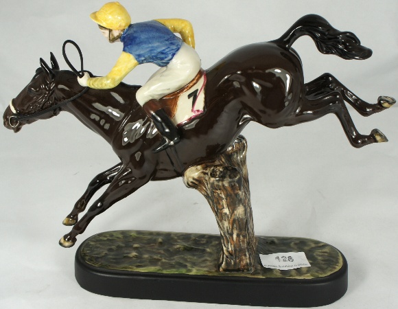 Beswick Steeplechaser Jumping Fence
