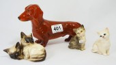 Beswick Tan Dachshund 361 Pair