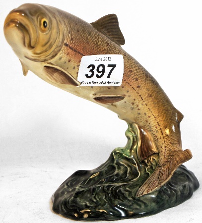 Beswick Trout on Base 1032