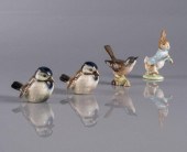 BESWISK & GOEBEL PORCELAIN FIG