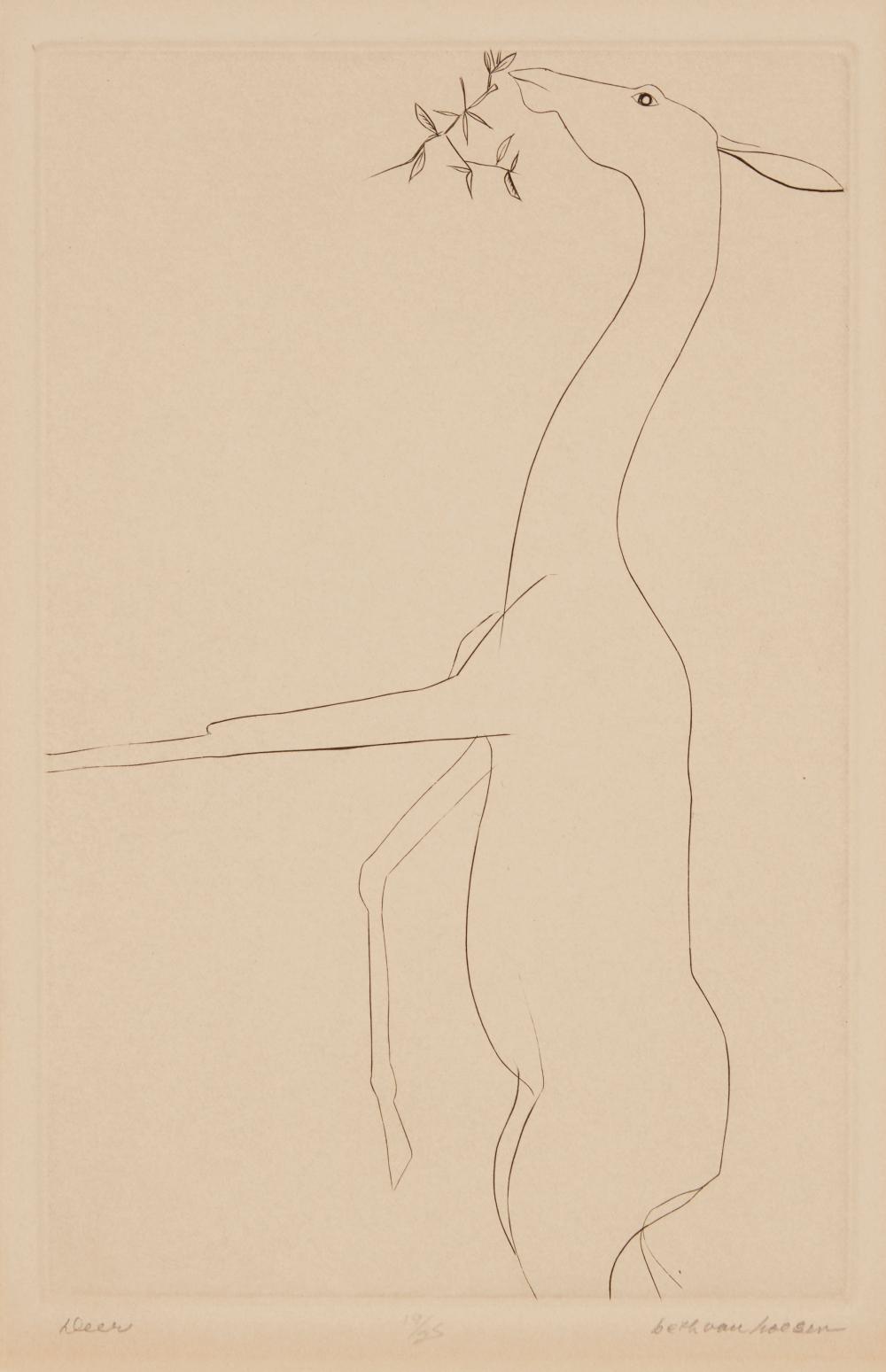 BETH VAN HOESEN (1926-2010),