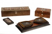 BETJEMANN BOOKENDS & 3 PIETRA