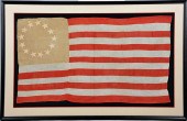 BETSY ROSS STYLE FLAG WITH 13