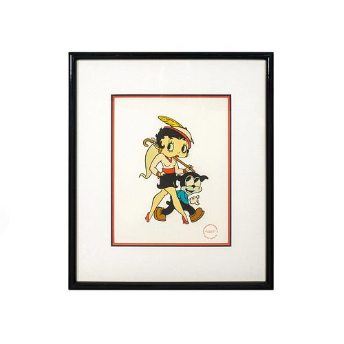 BETTY BOOP ORIGINAL SERIGRAPH