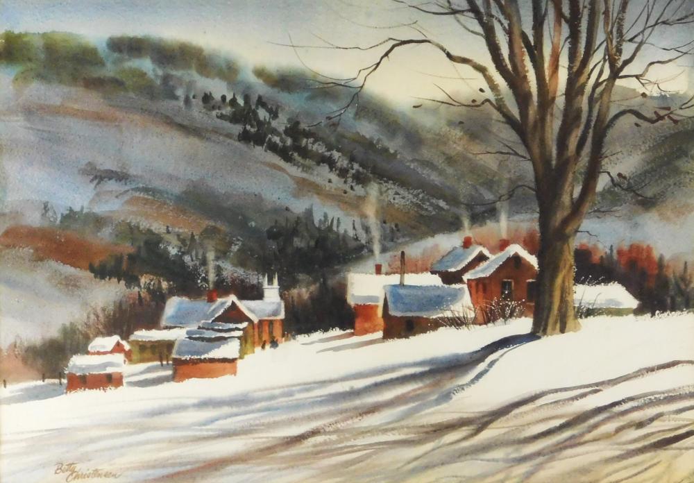 BETTY CHRISTENSEN, (AMERICAN,