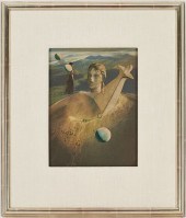 BETTY VOORH SURREALIST PAPER C