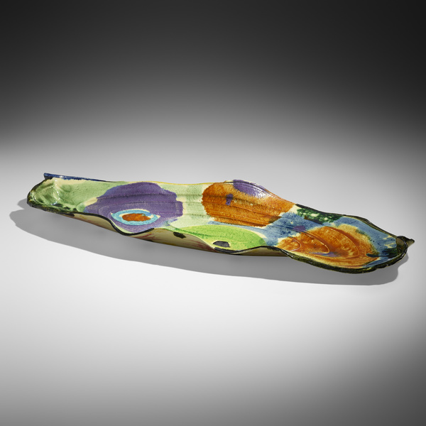 Betty Woodman. Tray. 1983, glazed